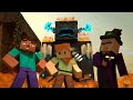 Warden vs Witch and Swamp Villager Army | Alex and Steve Legends (Minecraft Animation Movie)