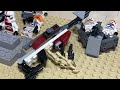 Lego Star Wars Test battle scene, Clones vs droids (stop motion animation)