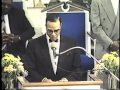 Minister Farrakhan address the Fresno Temple Church of God in Christ