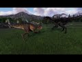 Jurassic World Evolution 2 Scorpius Rex vs Therizinosaurus