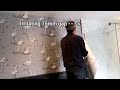 Bathroom refurb: Wallpapering in 4 minutes 17 seconds!