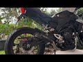 Honda CB300R exhaust VS KO Light Ning exhaust sound