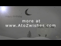 Happy Birthday snow animated heart touching youtube version