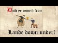 Land Down Under (Medieval Style)