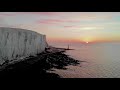 DJI Mavic Air - Sunrise over Beachy Head lighthouse