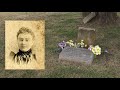 WYATT EARP'S 1st WIFE - Urilla Sutherland, in Milford, Missouri (near Lamar). At Howell Cemetery.