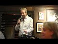 Colin Paul sings I'll Be There Marlowes Restaurant Jan 7 2020