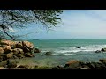 Soothing Coastal Waves for Relaxation & Meditation | 3 Hours of Natural White Noise for Sleeping