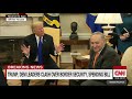 Trump clashes with Pelosi, Schumer in Oval Office