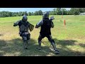 First Time Sparring In Armor