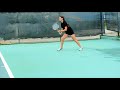 Mariangela Mendoza Tennis Recruiting Video
