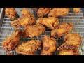 THE BEST Old-School Mustard Fried Chicken Wings Recipe | How to make mustard fried chicken