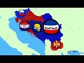 The Breakup of Yugoslavia in 90 Seconds (Every Month)