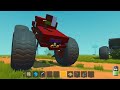 Scrap Mechanic Monster Truck. 70🎬 Who's going to land great?✅