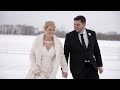 Bride's Vows to Groom makes Bridesmaids Cry | Winter Wedding Film filled with Snow