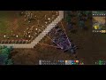 Factorio Laser Turrets in action