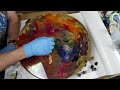 ARTISTIC EMERGENCY: Saving a Botched Resin Art Piece with Alcohol Ink on Resin
