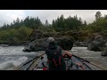 Blossom bar in the fall on the Rogue River in a Drift Boat