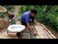 The Process of Improving the Toilet, and Family Lunch | Farmer Family