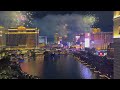 Fireworks Las Vegas Strip New Years 4K HDR