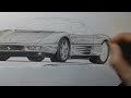 Ferrari 348 TS feat. ANDROID APARTMENT (timelapse)