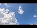 Blue Sky and Clouds Screen Saver (No sound) 2 Hours 4K UHD