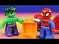 Spider-Man And Hulk Building Block Adventure