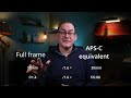 Does sensor size affect aperture?  The TRUTH about CROP FACTOR.