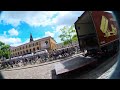 #POV 🇩🇰 Danish Garbage Man Collecting Containers in midtown Copenhagen