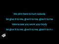 Timbaland, Justin Timberlake, Nelly Furtado - Give It To Me (Karaoke Version)
