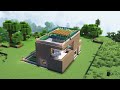 Minecraft | How To Build an Acacia Modern House