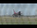 Incredible RAF Typhoon Performance Take Off & Red Arrows, Newquay Cornwall Airport 2023