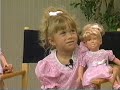 Olsen twins  on shopping channel.Age 5. 1991