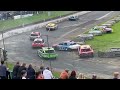 National saloon stockcar British championship @Cowdenbeath racewall 8/5/22