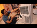 How To Service Portable Air Conditioner at Home | DIY