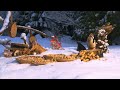 Relax with Forest Friends in Winter Wonderland☃️ 10 hours Cat & Dog TV 😽🐶  4K HDR