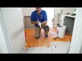 Work With Me Live: How To Install Floor Tile!
