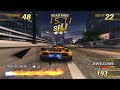 Burnout Revenge - 51 takedowns in 5 minutes - time challenge (PCSX2 4k)