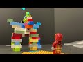 LEGO Iron Man stop motion (with some hands in the video)