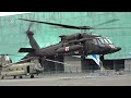 UH-60M Helicopter Rescue Startup & Takeoff !!