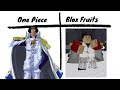 One Piece CHARACTERS in Blox Fruits