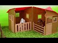 Farm Animals Toys and Farm Barn Playset for Kids