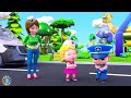 Baby Police Songs 🚨 | Fake vs Real Daddy 👮✨👨🏻 | NEW Kid Songs & Funny Cartoon For Kids