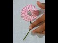 Easy Ribbon embroidery # ribbon work