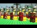 113 B.C. Lego Roman battle with Barbarians (Cimbrian wars) lego history film