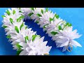 Artificial Fabric Jasmine Garland | Cloth Flower Hara | ಮಲ್ಲಿಗೆ ಹೂವಿನ ಮಾಲೆ