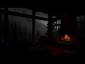 Sleep Well In A Cozy Bedroom With The Sound Of Heavy Rain In The Forest