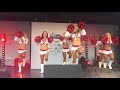 Arizona Cardinals Cheerleaders at the NFLUK Tailgate Party, Twickenham Stadium, London 22/10/17