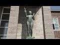 German Sports Forum in the Olympic Park Berlin: Jahnplatz, Nazi sculptures by Arno Breker
