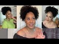 Amazon Prime Afro Puff Ponytail | Human Hair | Under $30 | Fast Easy Protective Style | 2 Lengths
